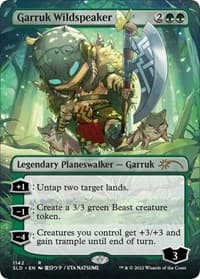 Garruk Wildspeaker (Borderless) from Secret Lair Drop Series