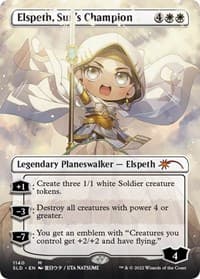 Elspeth, Sun's Champion (Borderless) from Secret Lair Drop Series