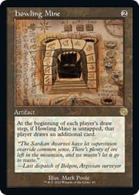 Howling Mine (Schematic) from The Brothers' War: Retro Frame Artifacts