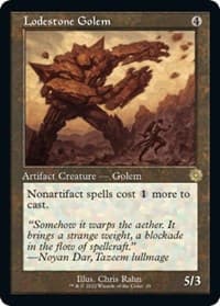 Lodestone Golem from The Brothers' War: Retro Frame Artifacts