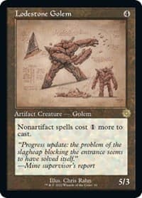 Lodestone Golem (Schematic) from The Brothers' War: Retro Frame Artifacts