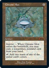 Chrome Mox from Secret Lair Countdown Kit
