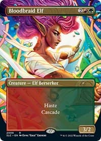 Bloodbraid Elf from Secret Lair Countdown Kit
