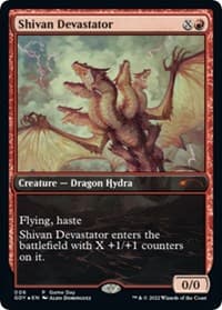 Shivan Devastator from Game Day & Store Championship Promos