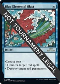 Blue Elemental Blast from 30th Anniversary Edition