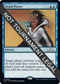 Drain Power from 30th Anniversary Edition