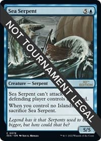 Sea Serpent from 30th Anniversary Edition