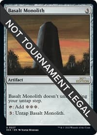 Basalt Monolith from 30th Anniversary Edition
