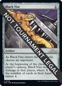 Black Vise from 30th Anniversary Edition