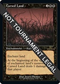 Cursed Land (Retro Frame) from 30th Anniversary Edition