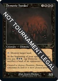 Demonic Hordes (Retro Frame) from 30th Anniversary Edition