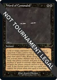 Word of Command (Retro Frame) from 30th Anniversary Edition