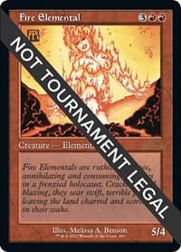 Fire Elemental (Retro Frame) from 30th Anniversary Edition