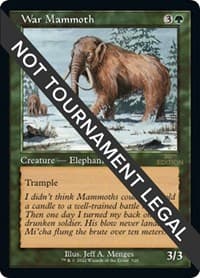 War Mammoth (Retro Frame) from 30th Anniversary Edition