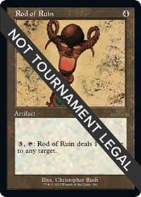Rod of Ruin (Retro Frame) from 30th Anniversary Edition