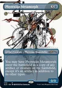 Phyrexian Metamorph (Borderless) from Secret Lair Drop Series