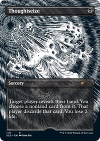 Thoughtseize (Borderless) from Secret Lair Drop Series