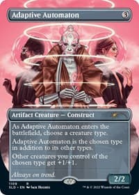 Adaptive Automaton (Borderless) from Secret Lair Drop Series