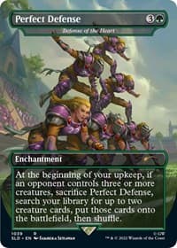 Perfect Defense - Defense of the Heart (Borderless) from Secret Lair Drop Series
