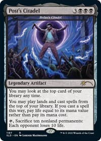 Post's Citadel - Bolas's Citadel (Post Malone) from Secret Lair Drop Series