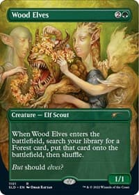 Wood Elves (1101) from Secret Lair Drop Series