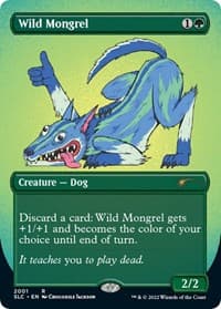 Wild Mongrel from Secret Lair Countdown Kit