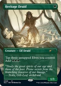 Heritage Druid from Secret Lair Countdown Kit