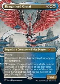 Dragonlord Ojutai from Secret Lair Countdown Kit