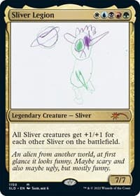 Sliver Legion (1150) from Secret Lair Drop Series