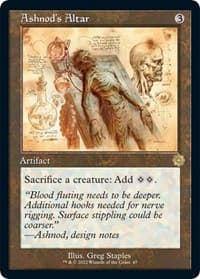 Ashnod's Altar (Schematic) from The Brothers' War: Retro Frame Artifacts