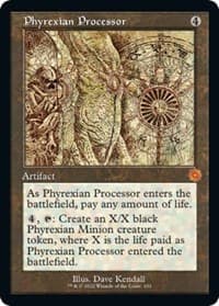 Phyrexian Processor (Schematic) from The Brothers' War: Retro Frame Artifacts
