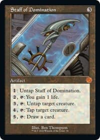 Staff of Domination from The Brothers' War: Retro Frame Artifacts