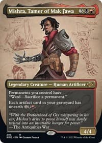 Mishra, Tamer of Mak Fawa (Borderless) from The Brothers' War