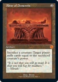 Altar of Dementia from The Brothers' War: Retro Frame Artifacts