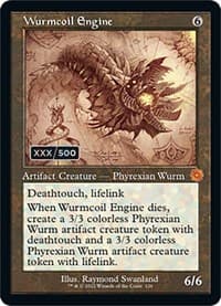 Wurmcoil Engine (Schematic) (Serial Numbered) from The Brothers' War: Retro Frame Artifacts