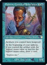 Padeem, Consul of Innovation (Retro Frame) from Commander: The Brothers' War