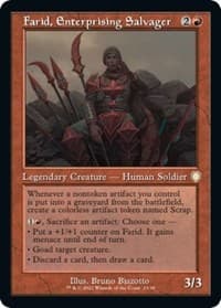 Farid, Enterprising Salvager (Retro Frame) from Commander: The Brothers' War