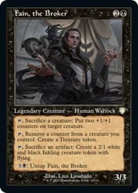 Fain, the Broker (Retro Frame) from Commander: The Brothers' War