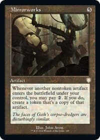 Mirrorworks (Retro Frame) from Commander: The Brothers' War