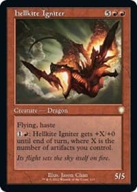 Hellkite Igniter (Retro Frame) from Commander: The Brothers' War