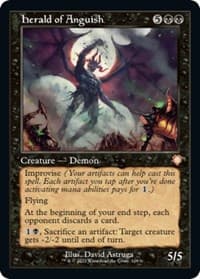 Herald of Anguish (Retro Frame) from Commander: The Brothers' War