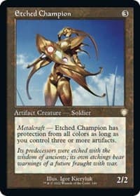 Etched Champion (Retro Frame) from Commander: The Brothers' War