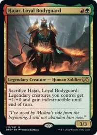 Hajar, Loyal Bodyguard from The Brothers' War
