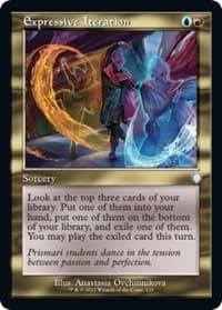 Expressive Iteration (Retro Frame) from Commander: The Brothers' War