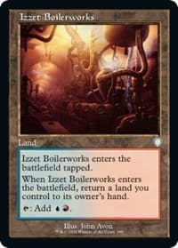 Izzet Boilerworks (Retro Frame) from Commander: The Brothers' War