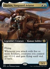 Harbin, Vanguard Aviator (Extended Art) from The Brothers' War