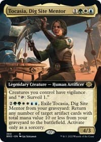 Tocasia, Dig Site Mentor (Extended Art) from The Brothers' War