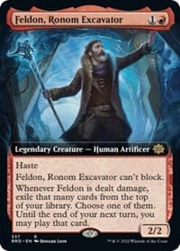 Feldon, Ronom Excavator (Extended Art) from The Brothers' War