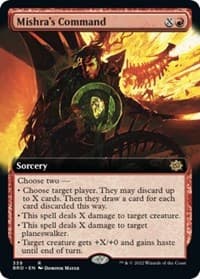 Mishra's Command (Extended Art) from The Brothers' War