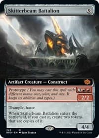 Skitterbeam Battalion (Extended Art) from The Brothers' War